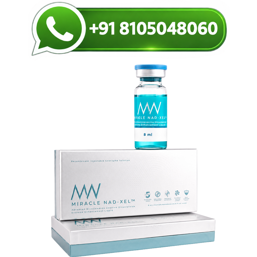 Miracle NAD-XEL NAD+ Injection Advanced NAD Plus Cellular Enhancement Therapy