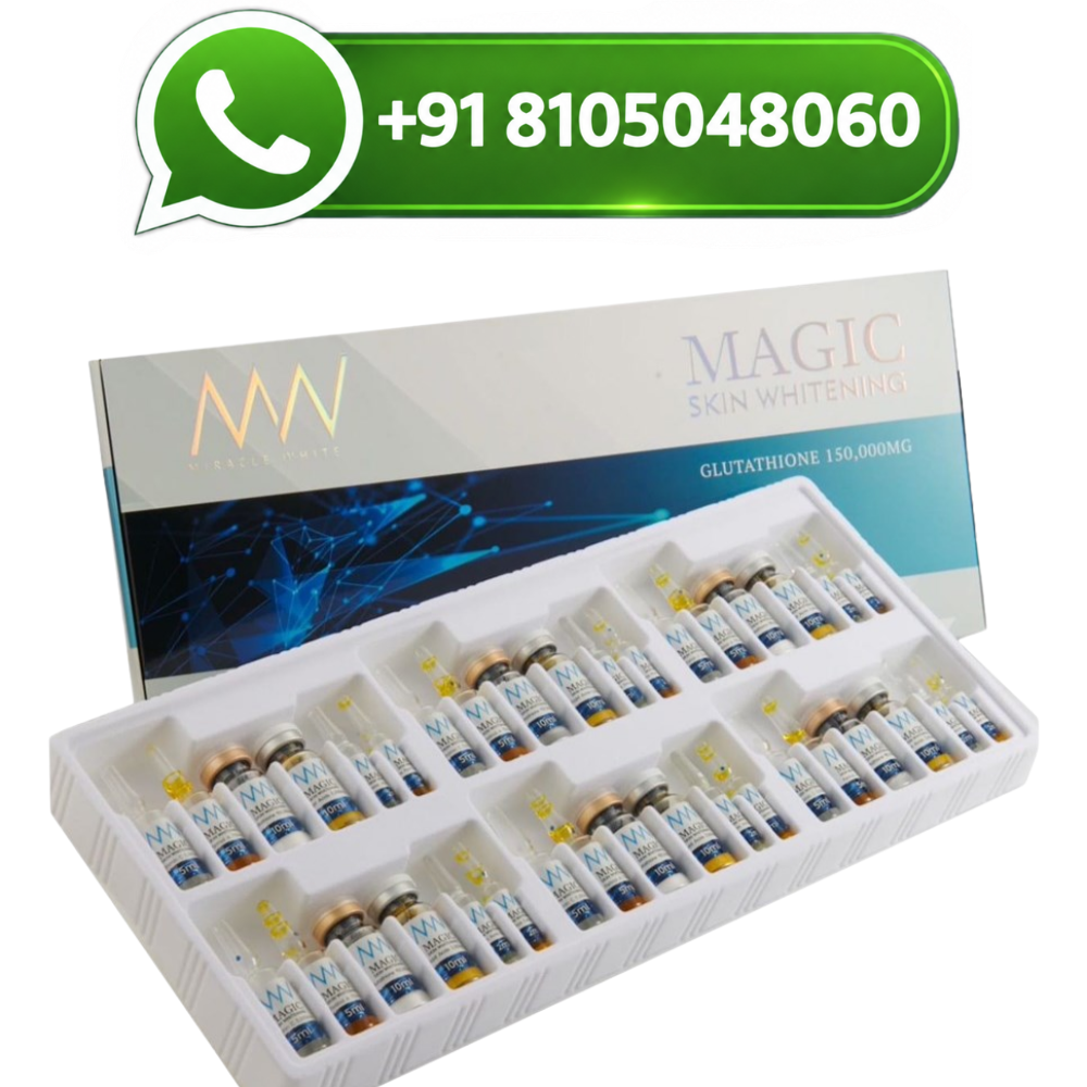 Miracle White Magic Skin Whitening 150,000mg Glutathione Injection
