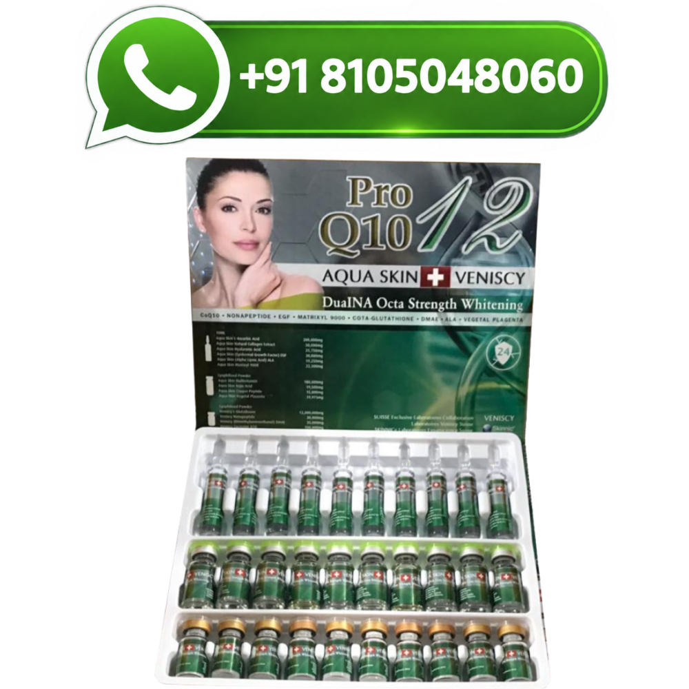 Aqua Skin Veniscy Pro 12 Q10 DualNa Octa Whitening