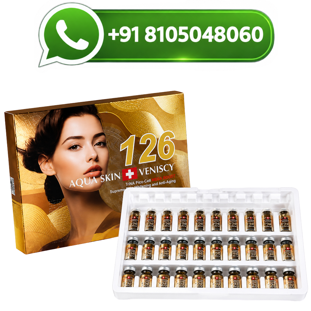 Aqua Skin Vensicy 126 Trina Pico Cell Glutathione Injection