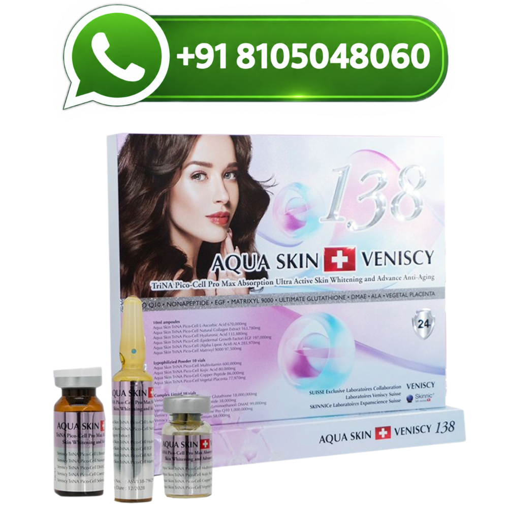 Aqua Skin Veniscy 138 Glutathione Injecion