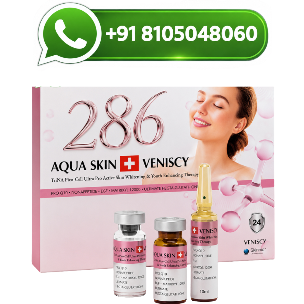 Aqua Skin Veniscy 286 TriNa Pico Cell Glutathione Injection