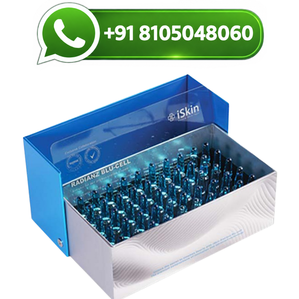 iSkin Radianz Blu Cell With NAD+ Glutathione Injection