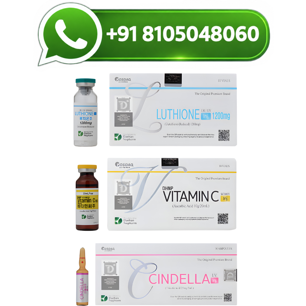 Cindella 1200mg Glutathione Injections Full Set