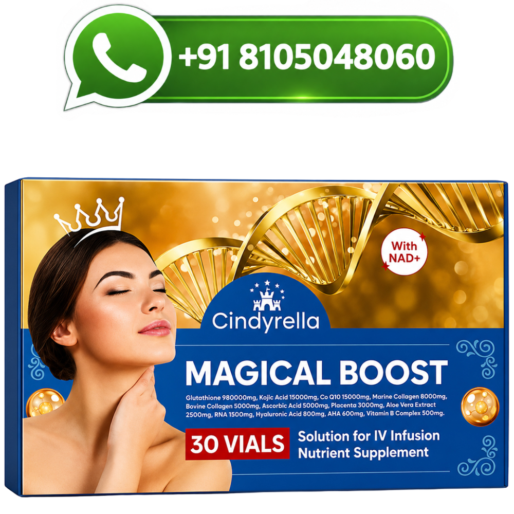 Cindyrella Magical Boost with NAD Plus Glutathione Injection