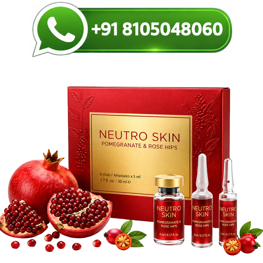 Neutro Skin Pomegranate & Rosehips Glutathione Injection