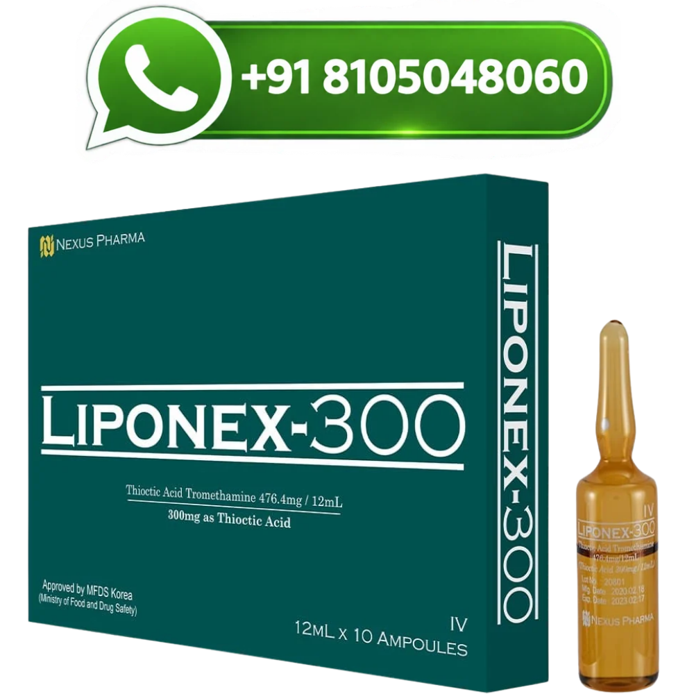 Nexus Pharma Liponex 300 Thioctic Acid Injection