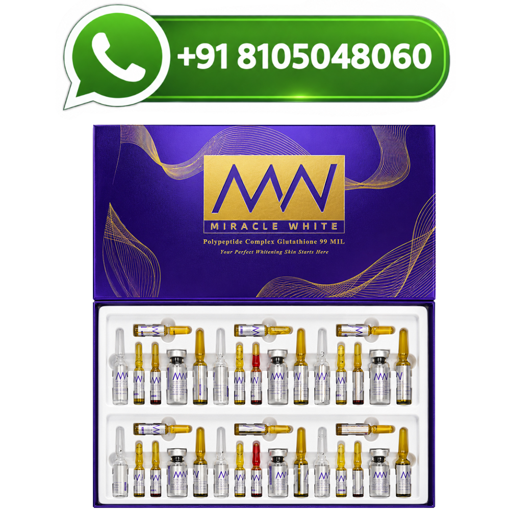Miracle White 99000000mg Glutathione Injection