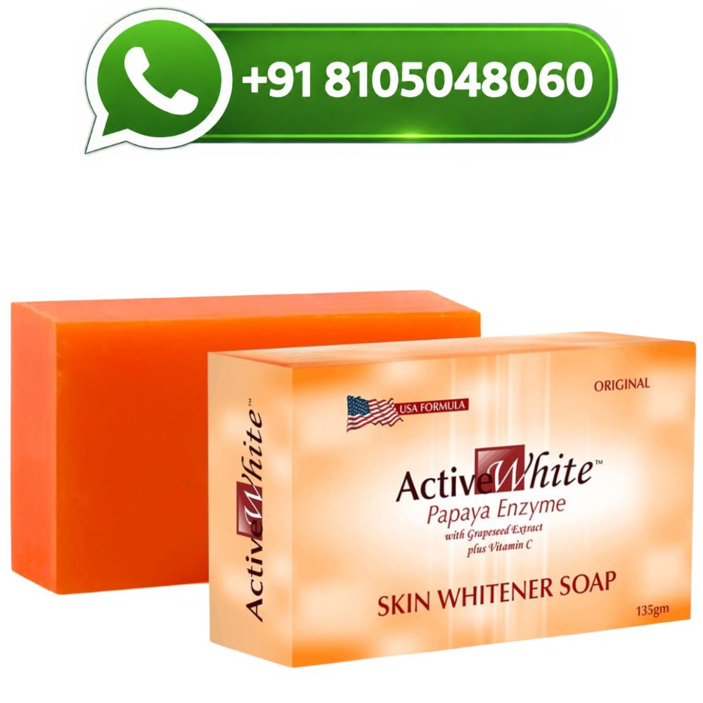 Active White Papaya Enzyme Skin Whitening Soap