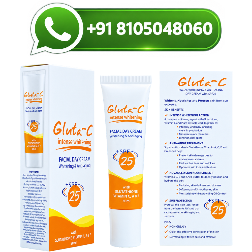 Gluta C Day Skin Whitening Cream With Spf25