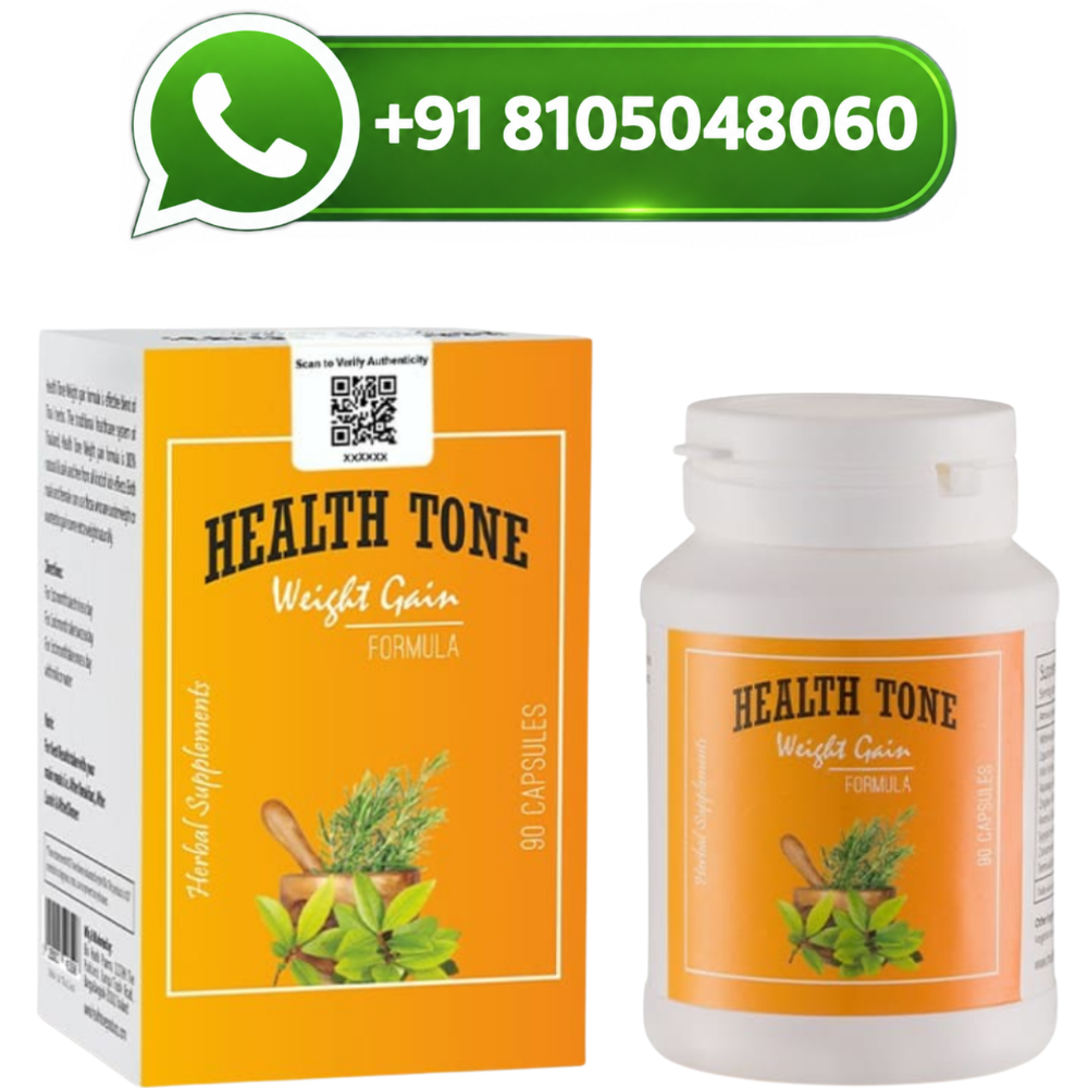 Health Tone Weight Gain Formula 500mg 90 Capsules