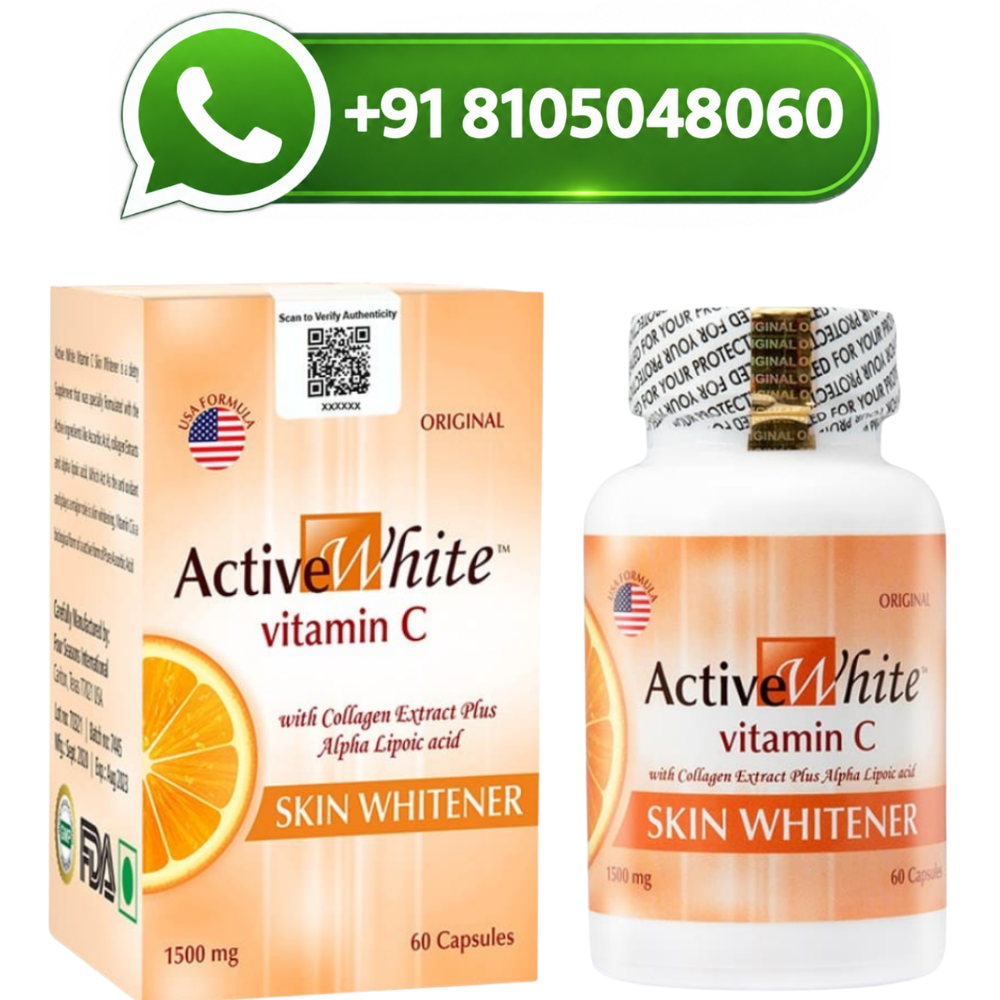 Active White Vitamin C 1000mg Skin Whitening Pills