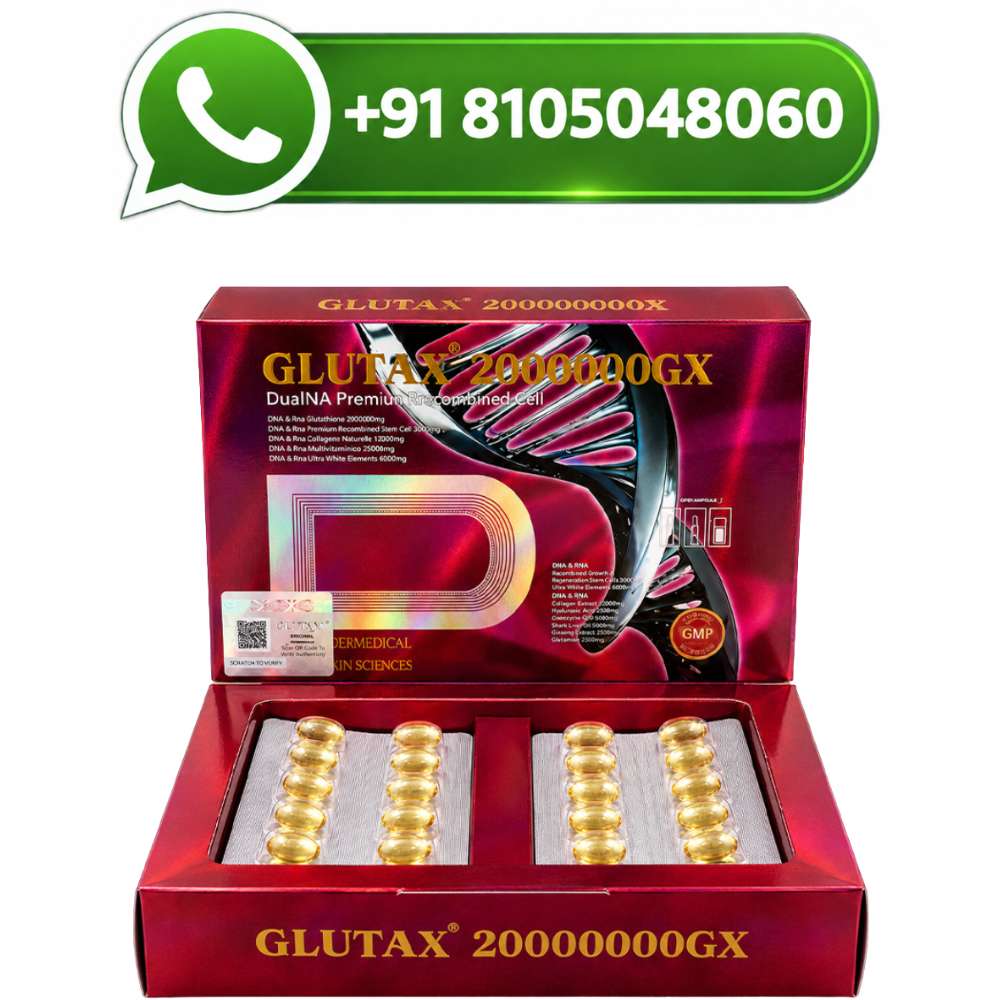 Glutax 20000000GX Glutathione Skin Whitening Softgels