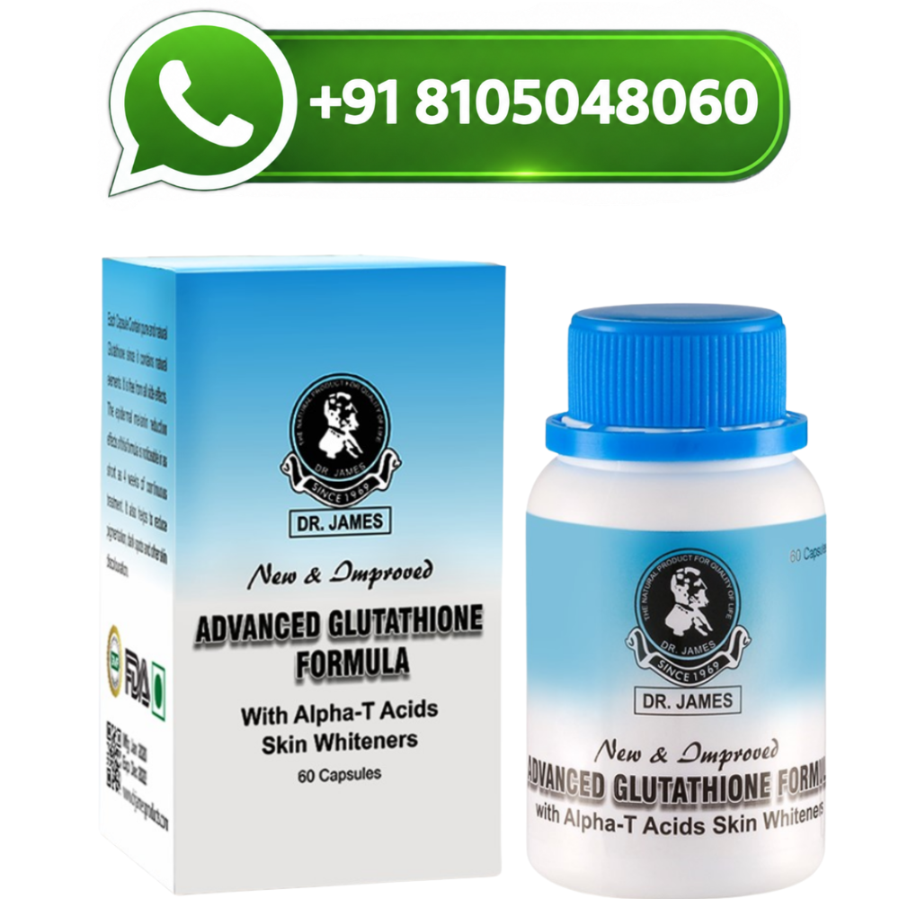 Dr James Glutathione 1000mg Skin Whitening Capsules
