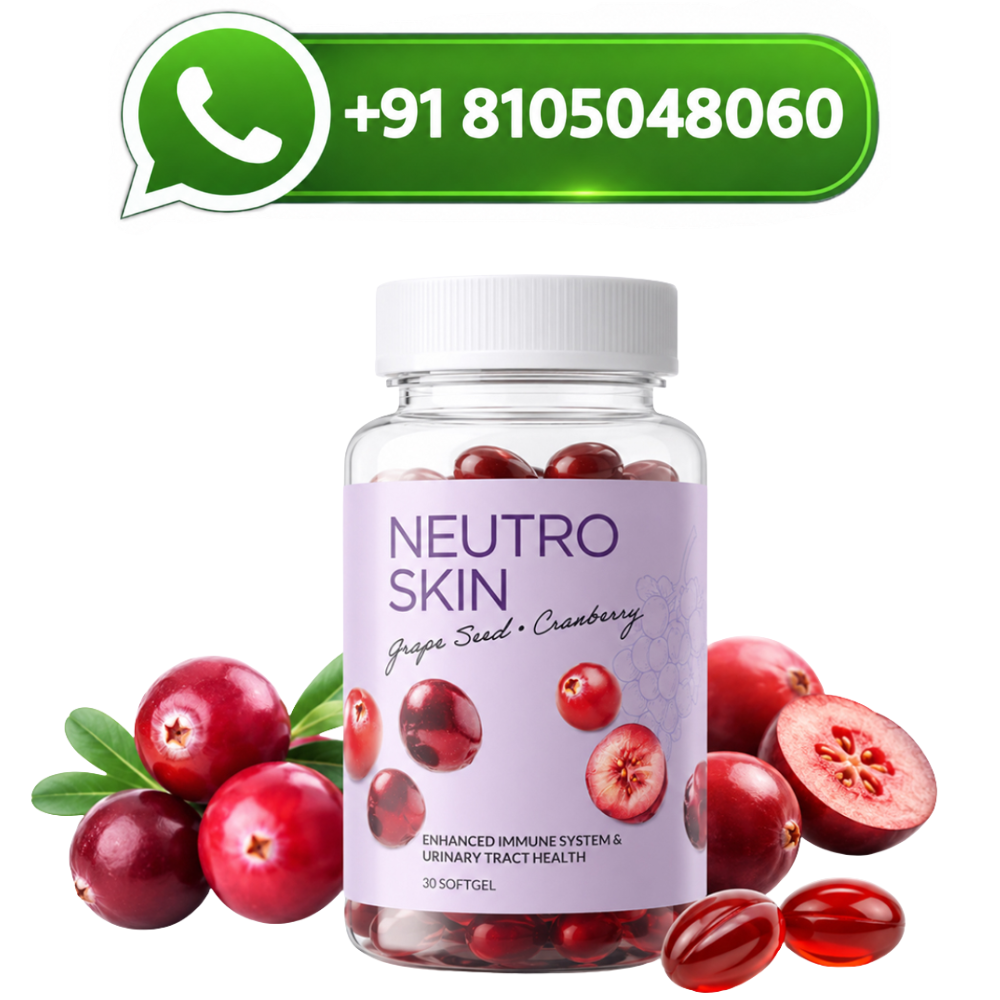 Neutro Skin Grape Seed, Cranberry Glutathione Softgels