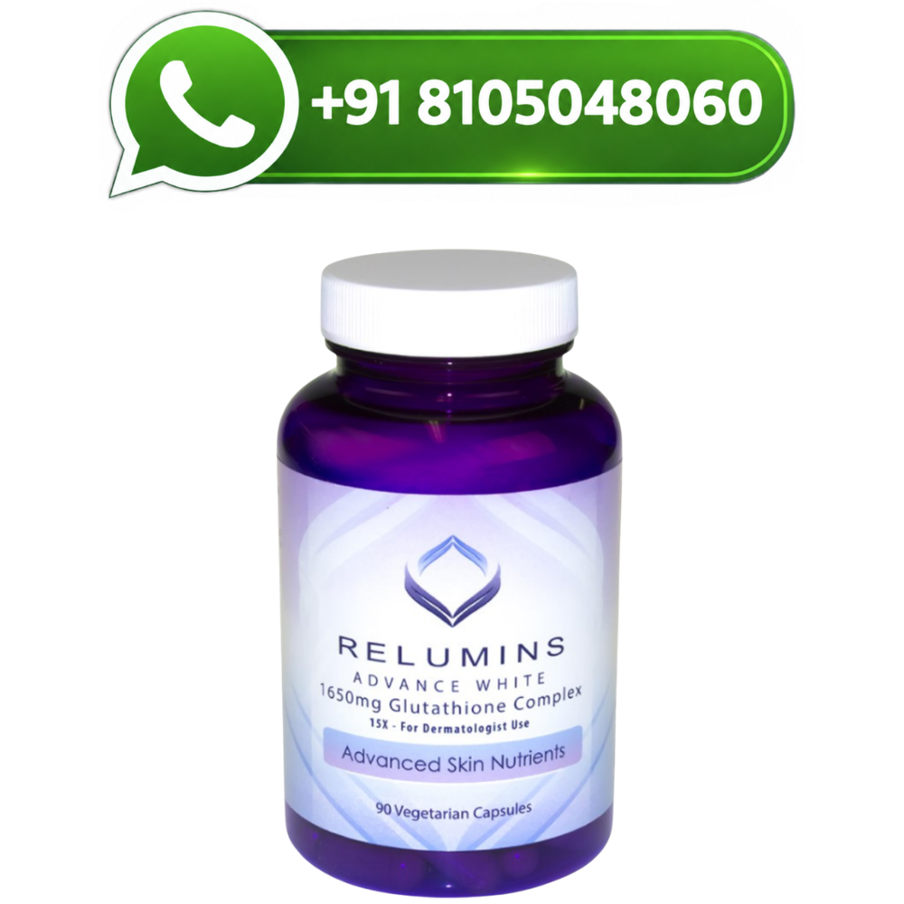 Relumins 1650mg Glutathione Complex 90 Capsules