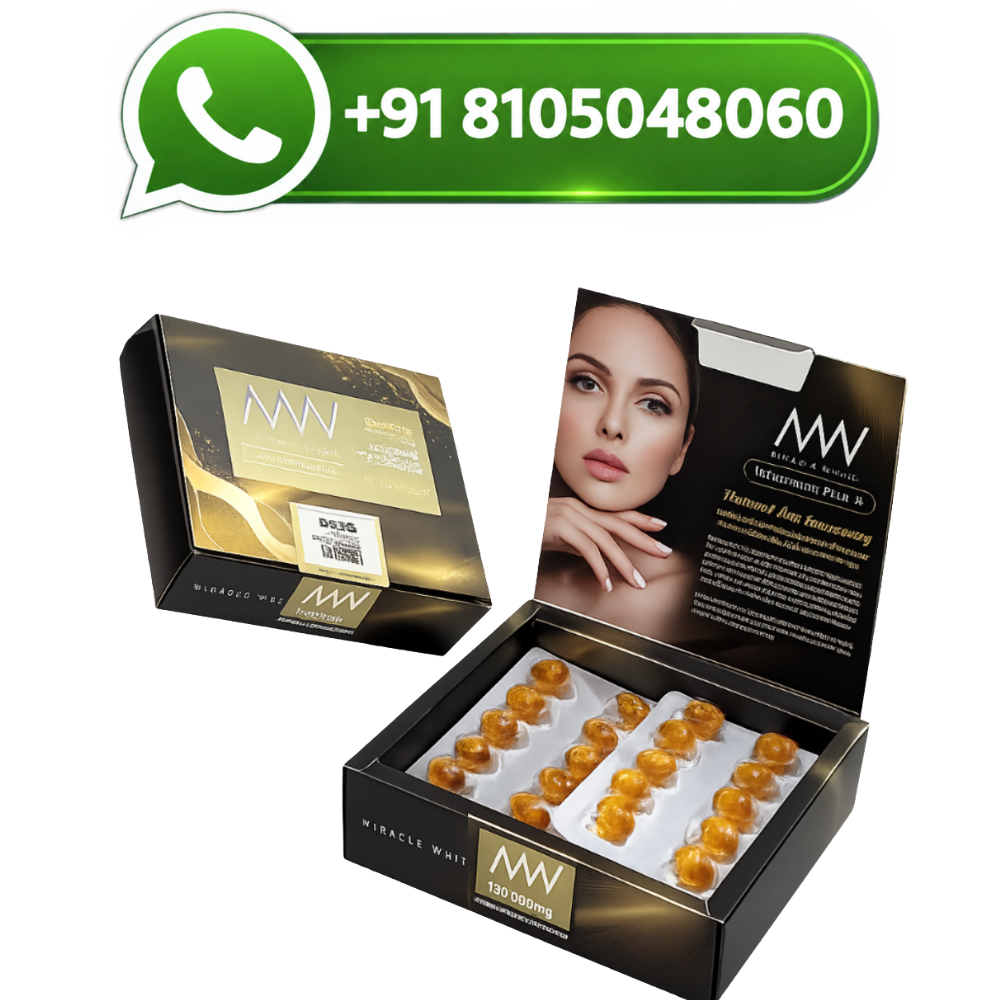 Miracle White Royal Gold 120000mg Glutathione Softgels