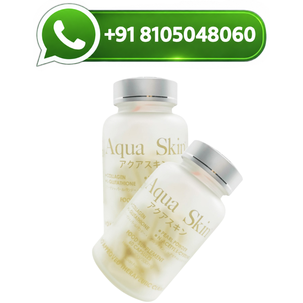 Aqua Skin Glutathione and Collagen Whitening Pills