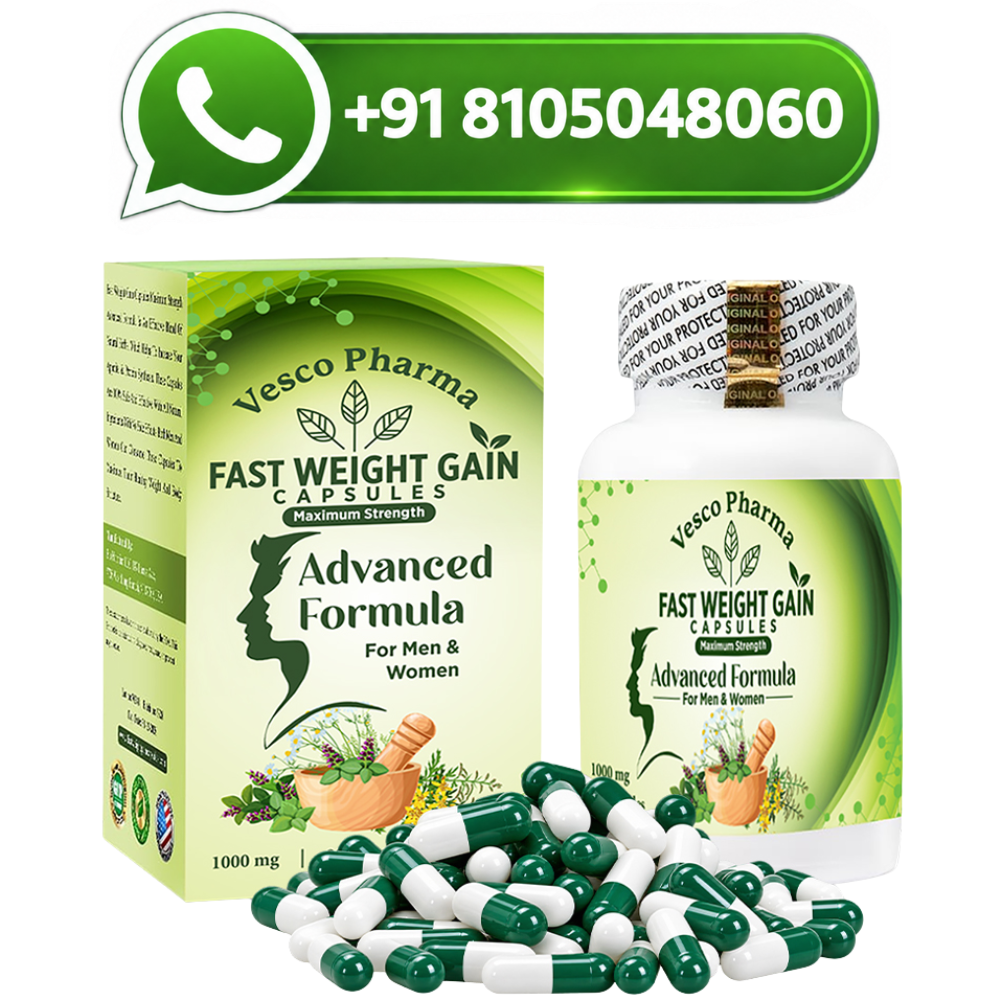 Vesco Pharma Fast Weight Gain Capsules For Men & Women