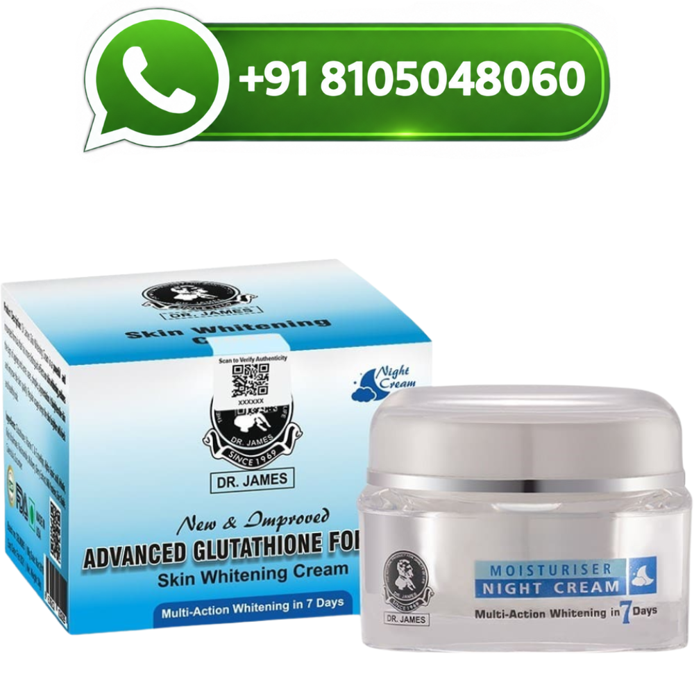 Dr James Glutathione Cream Advanced Skin Whitening Formula