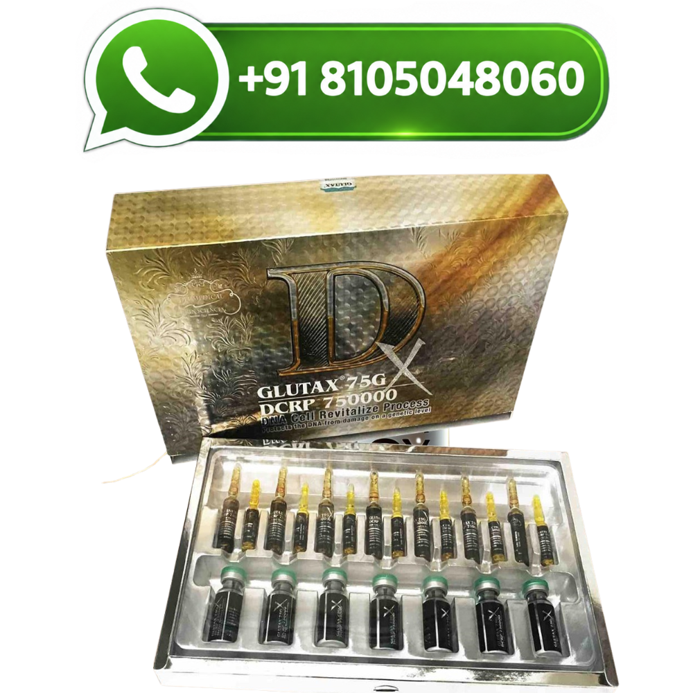 Glutax 75GX DCRP 750000 DNA Glutathione Injection