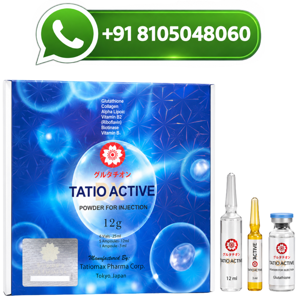 Tatio Active Dx 12G Japan Glutathione Injections