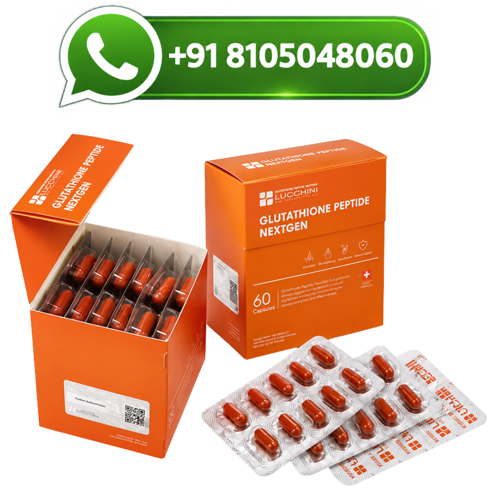 Lucchini Glutathione 2000mg Peptide NextGen Capsules