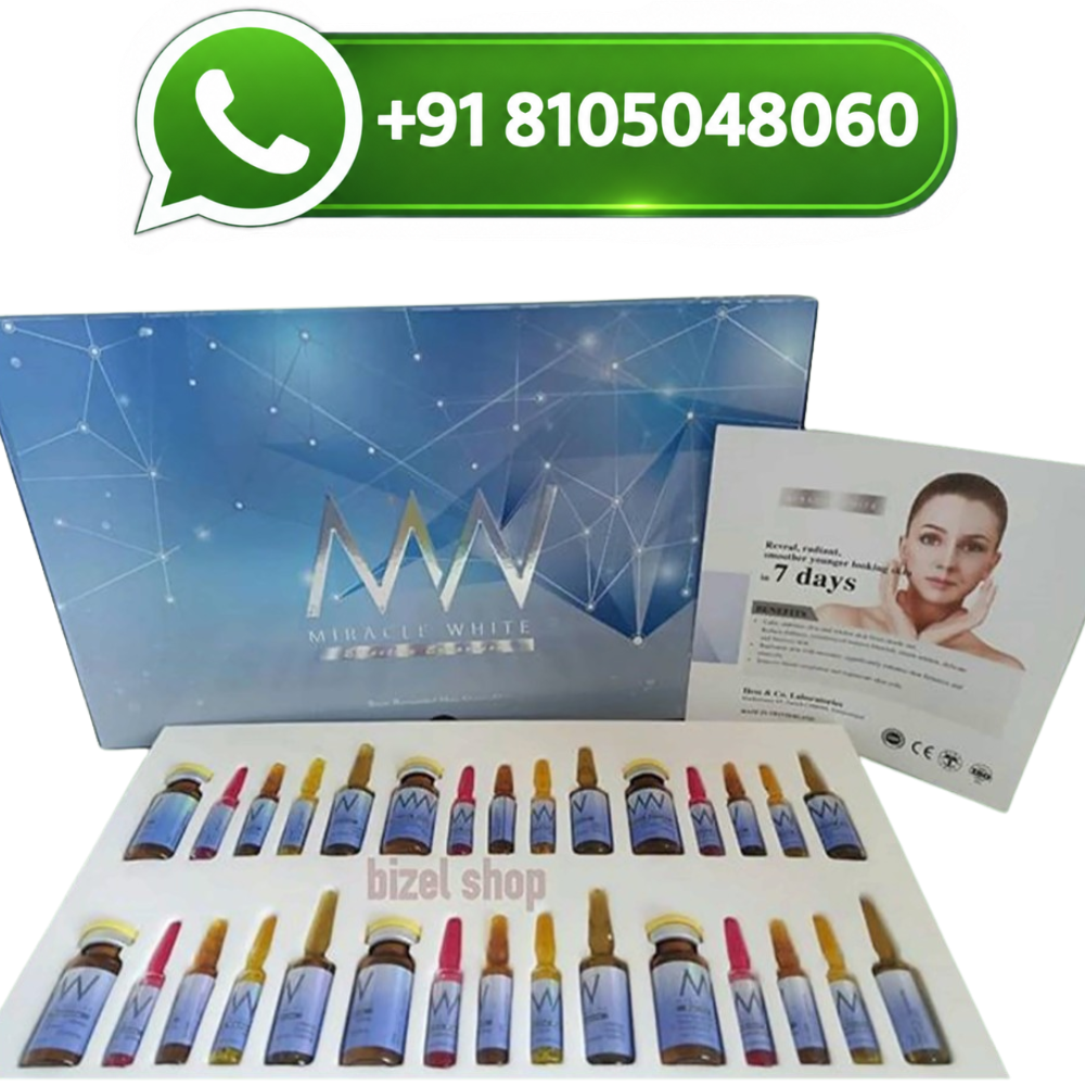 Miracle White Blue 18000mg Glutathione Injections