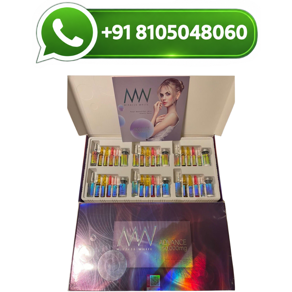 Miracle White Advance 50,000mg Glutathione Injection