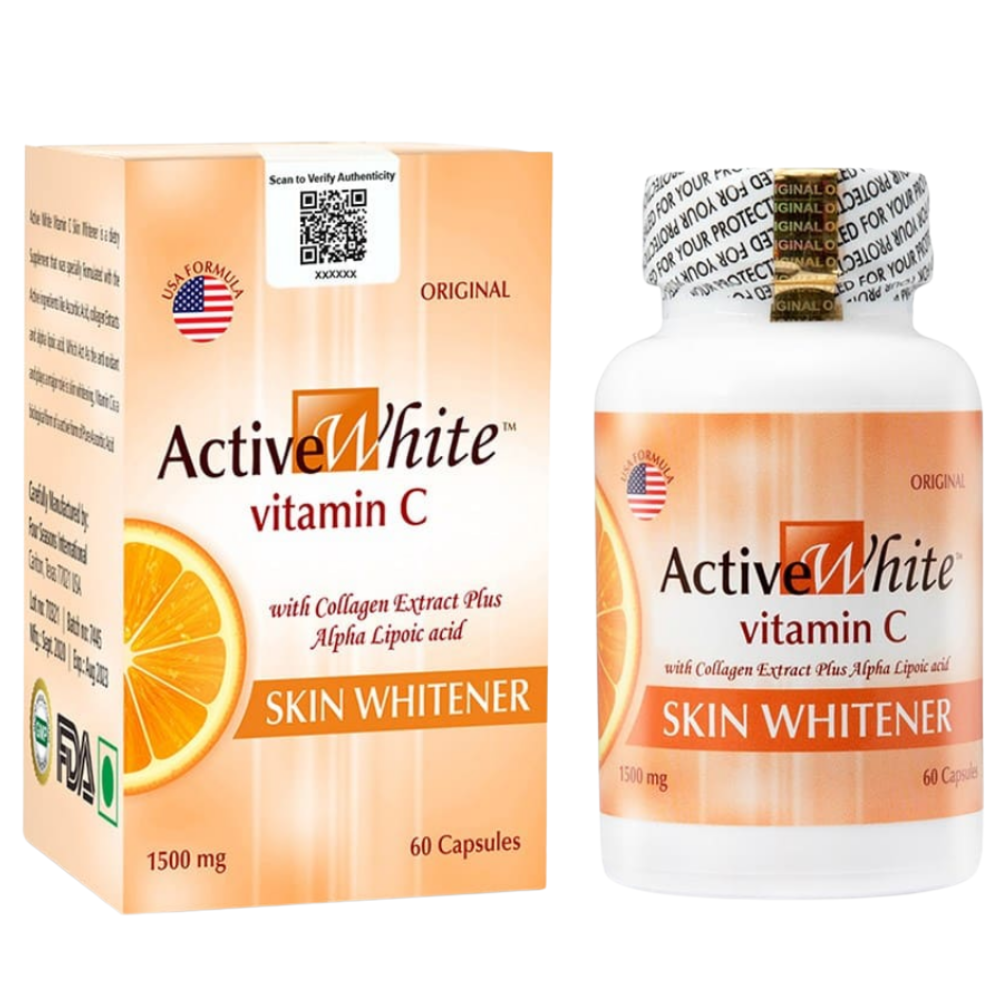 Active White Vitamin C 1000mg Skin Whitening Pills
