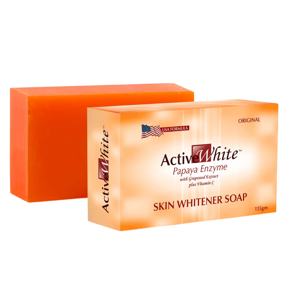 Active White Papaya Enzyme Skin Whitening Soap
