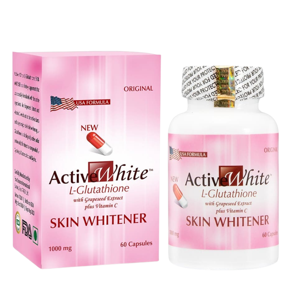Active White L Glutathione Skin Whitening Capsules