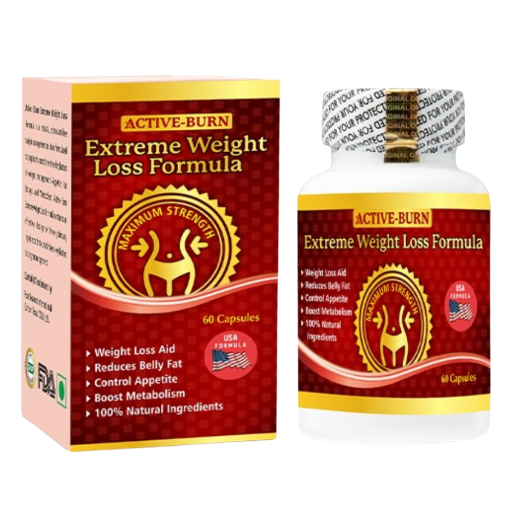 Active Burn Extreme Weight Loss Formula 60 Capsules