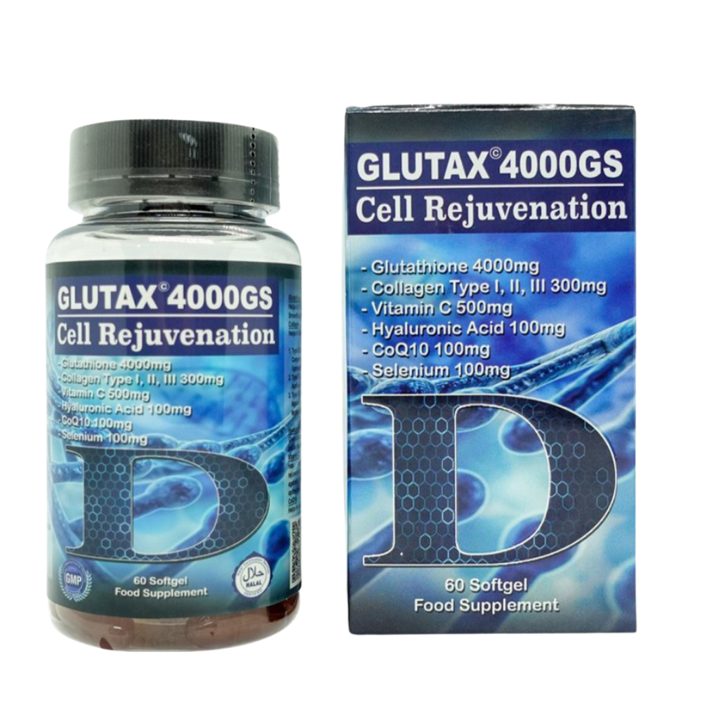 Glutax 4000gs Skin Rejuvenation Soft gels