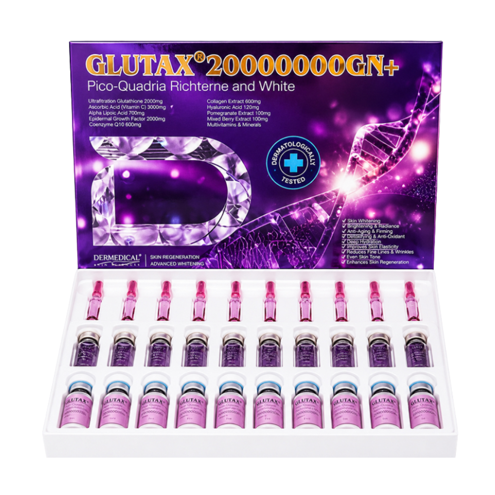 Glutax 20000000GN+ Recombined White Glutathione Injection