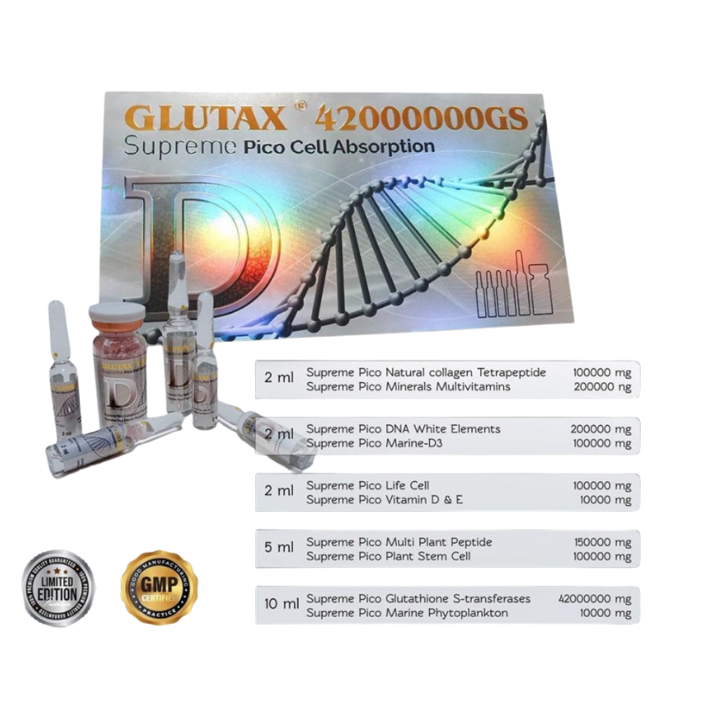 Glutax 42000000gs Supreme Pico Cell Glutathione injection
