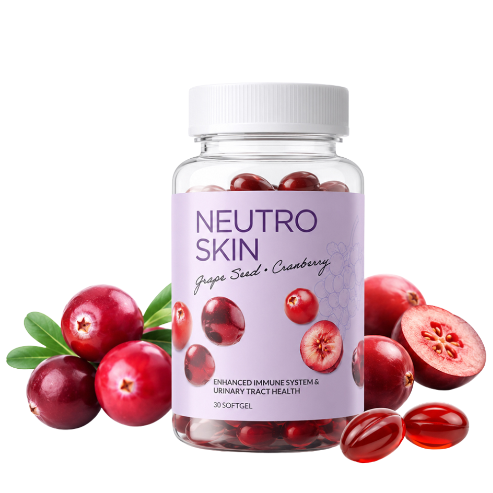 Neutro Skin Grape Seed, Cranberry Glutathione Softgels