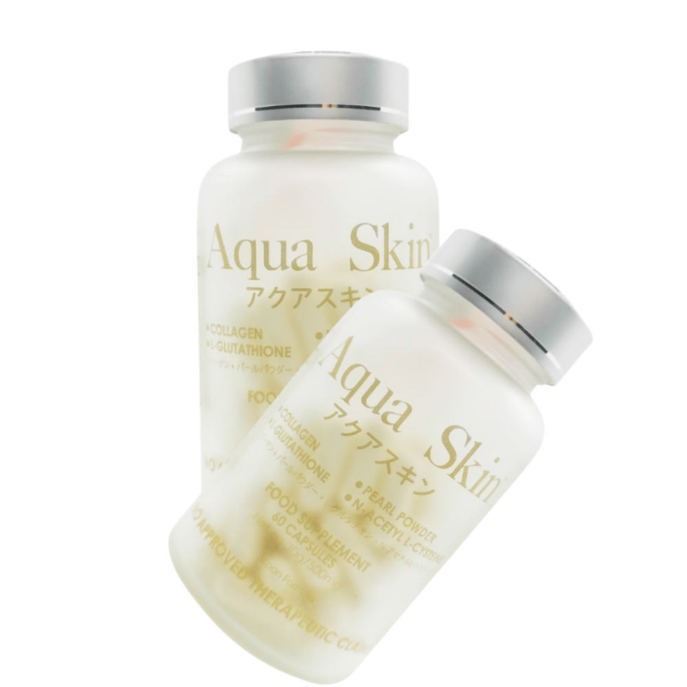 Aqua Skin Glutathione and Collagen Whitening Pills