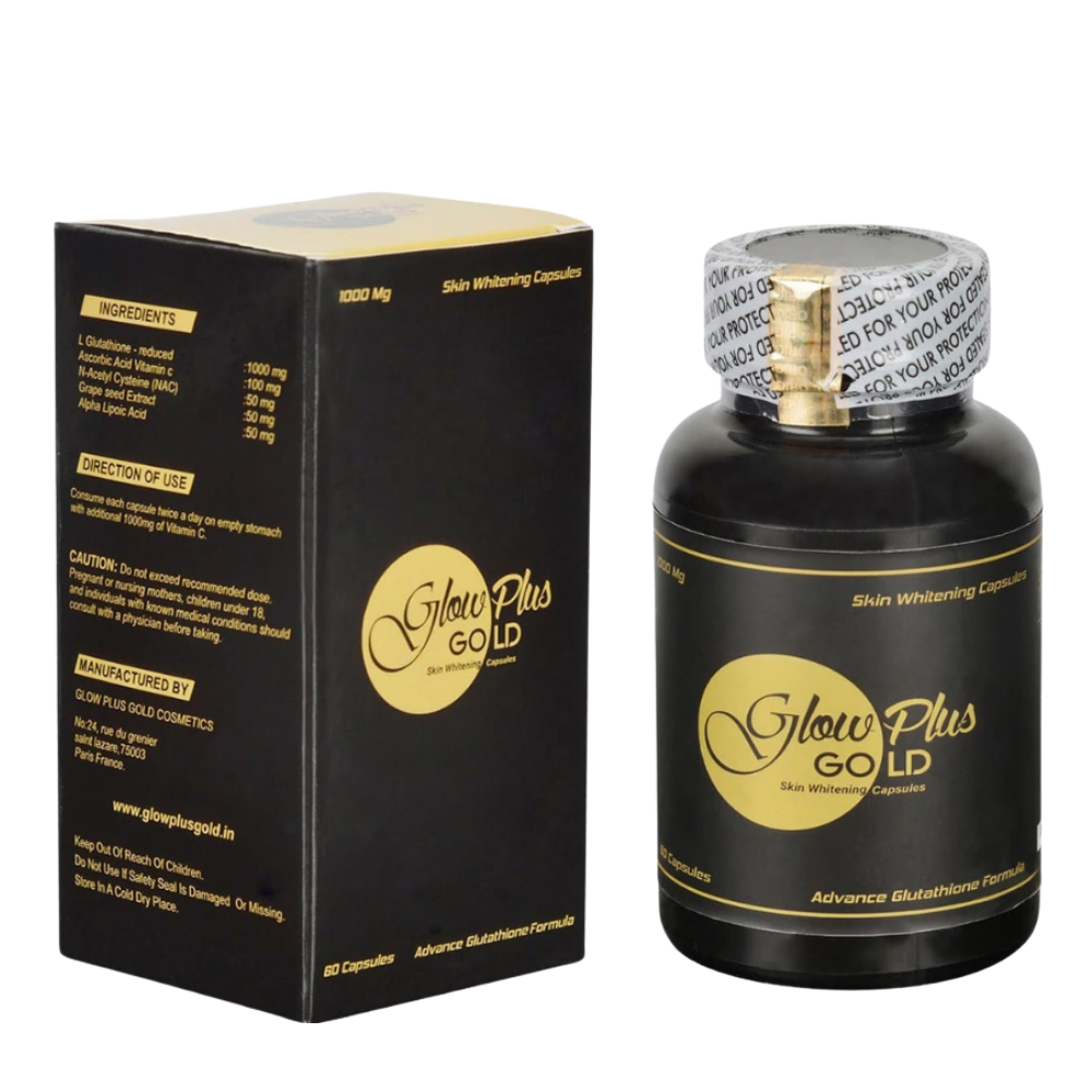 Glow Plus Gold Skin Whitening Capsules