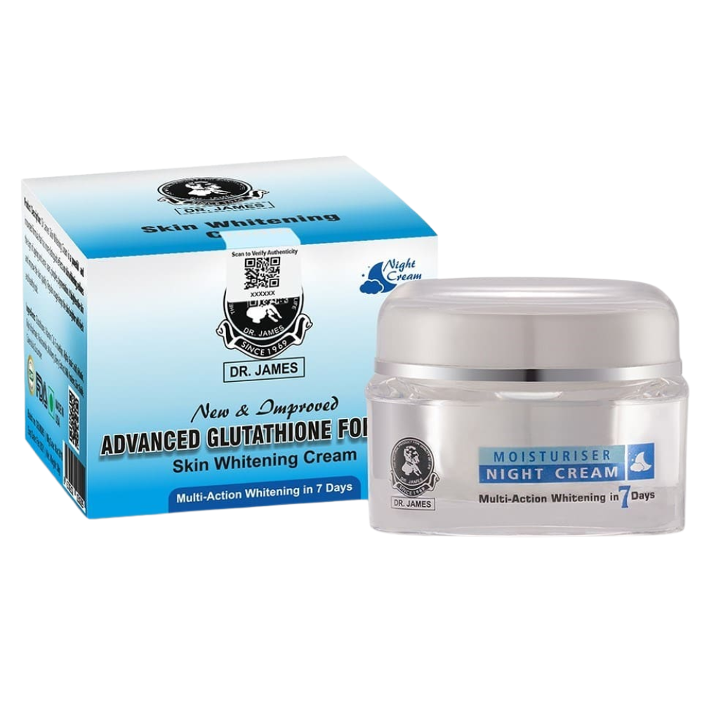 Dr James Glutathione Cream Advanced Skin Whitening Formula